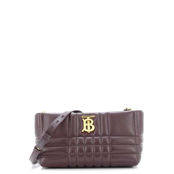 Burberry Lola Zip Shoulder Bag Quilted #178372B76B - Picture 1 of 8